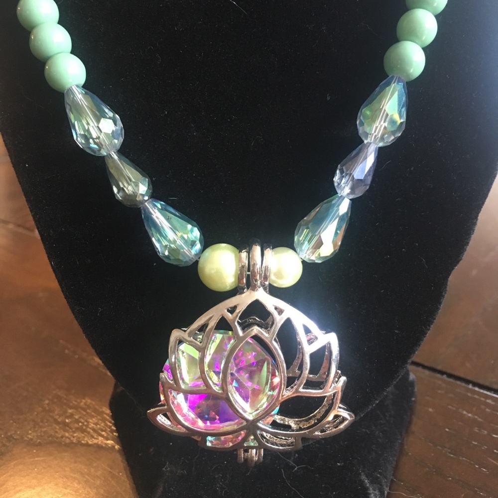 Beautiful Evening Beads Custom Necklace Set